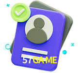 Tornar-se um membro do 57GAME é muito simples